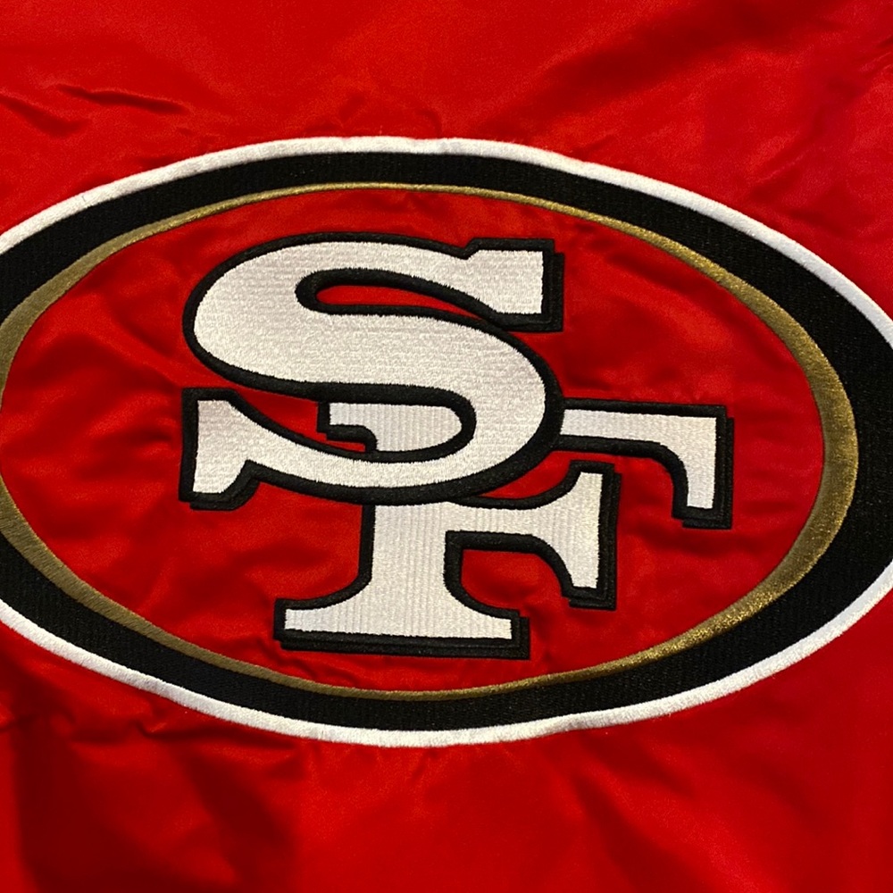 SAN FRANCISCO 49ERS MA-1 M-65 BOMBER JACKET
